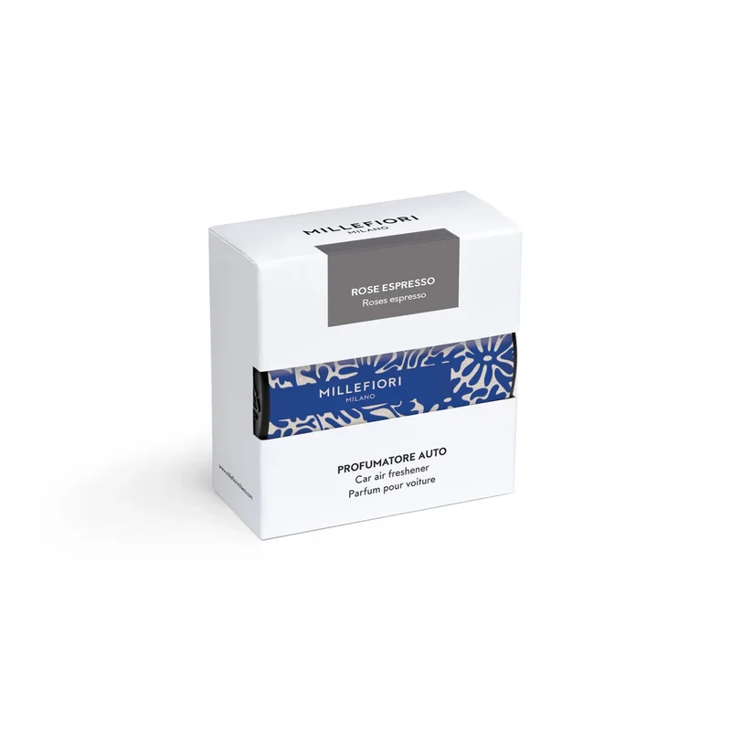 Icon Profumatore Per Auto Blu Textile / ROSE ESPRESSO
