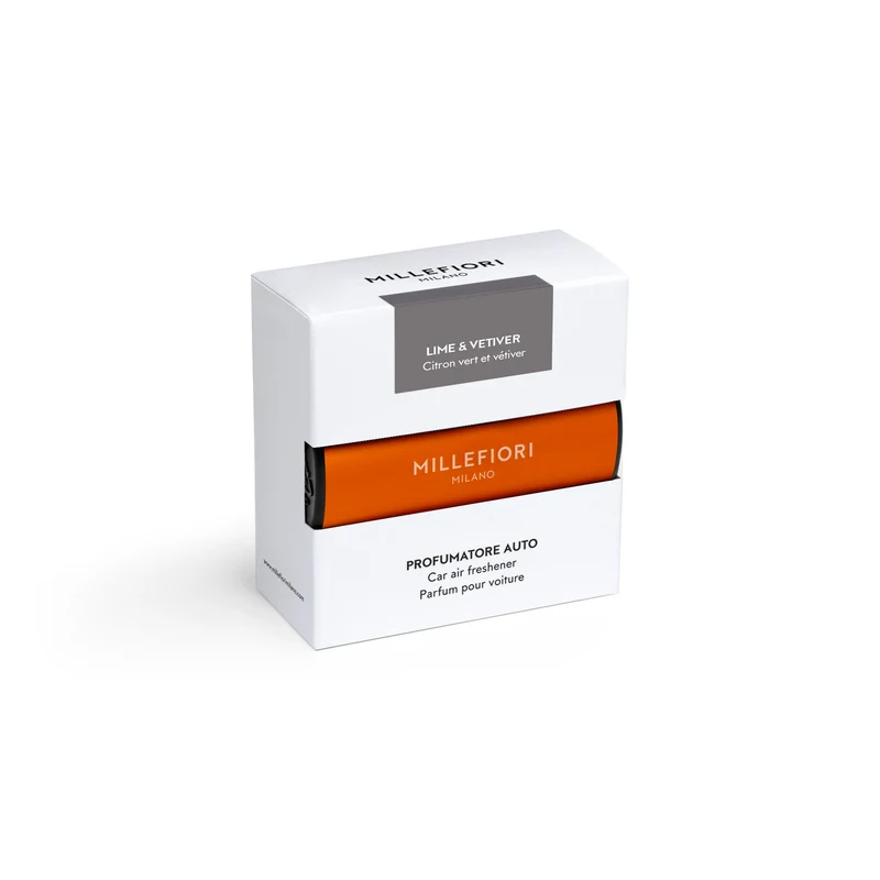Icon Profumatore Per Auto Classic Orange Metal / LIME & VETIVER