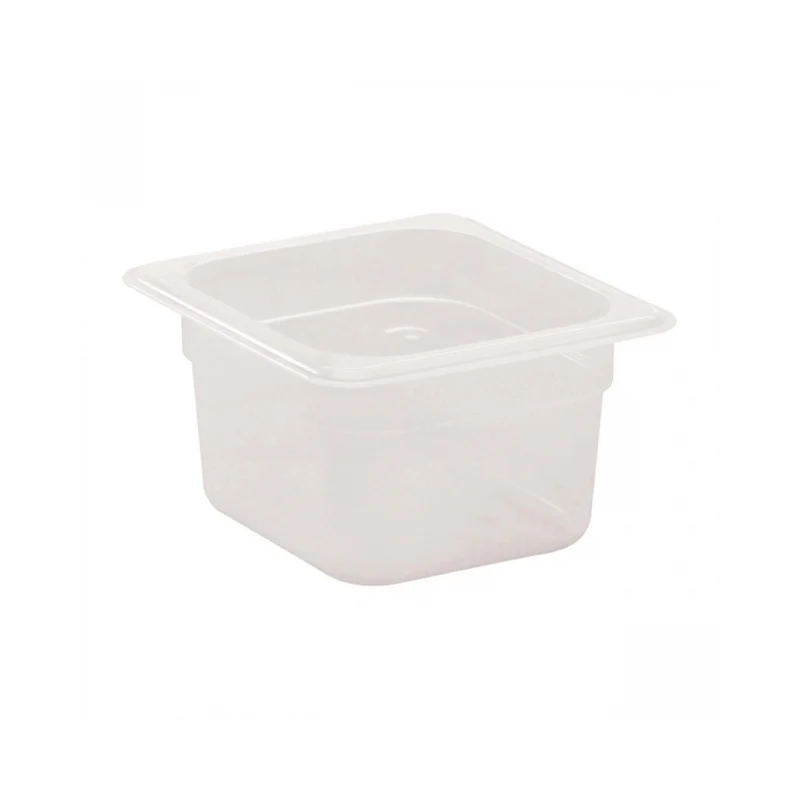 Contenitore polipropilene gastronorm 1/6 cm.17.7x16.2 h.10