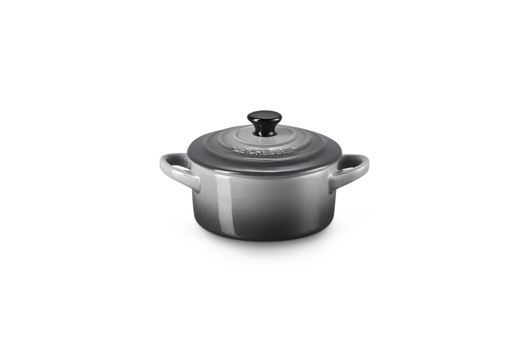 Mini cocotte rotonda in gres vetrificato - Flint 10 CM / 0.25 L