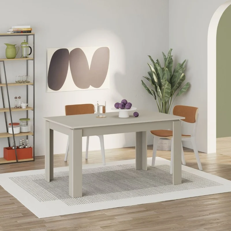 Tavolo allungabile Megaron colore cashmere 120x80 cm.