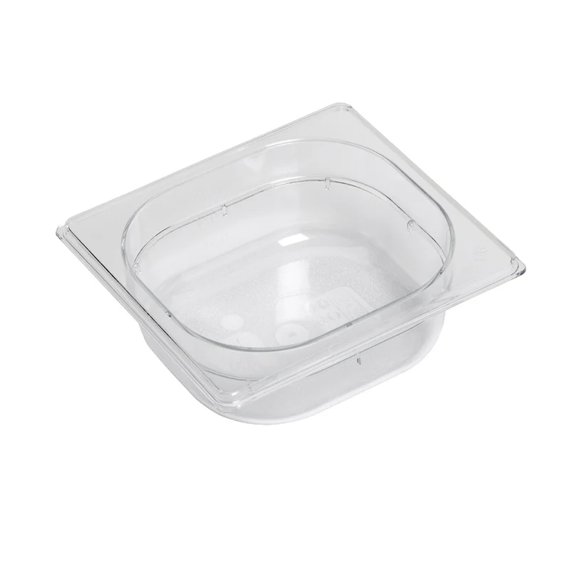 Contenitore policarbonato gastronorm 1/6 cm.16.2x17.7 h.6.5