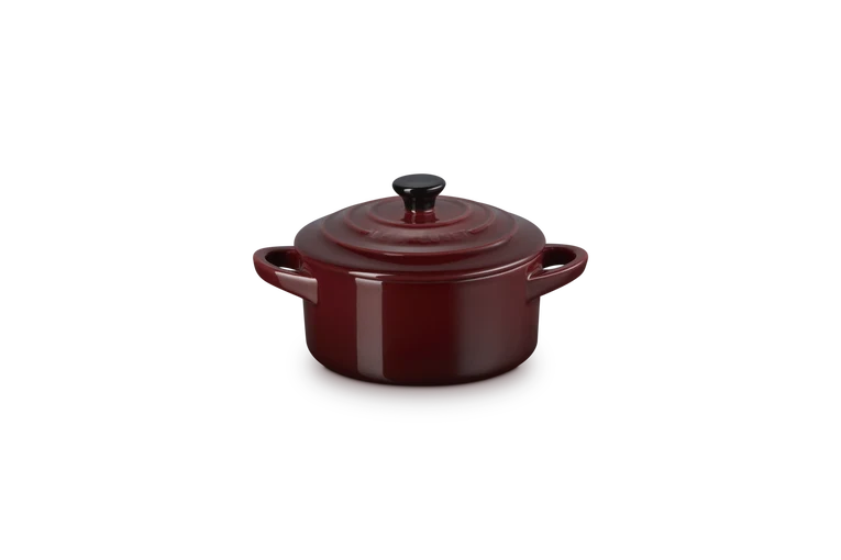 Mini cocotte rotonda in gres vetrificato - Garnet 10 CM / 0.25 L