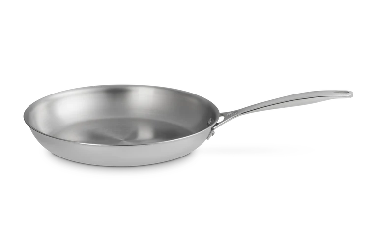 Padella bassa in acciaio inox - 30 CM