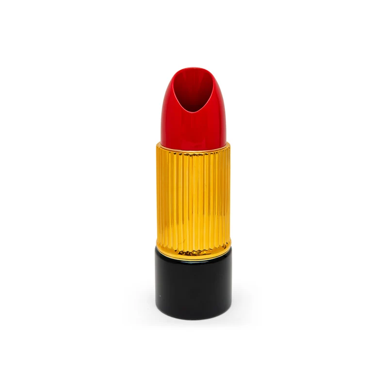 VASO FIORDILABBRA ORO-ROSSO - H 31 CM