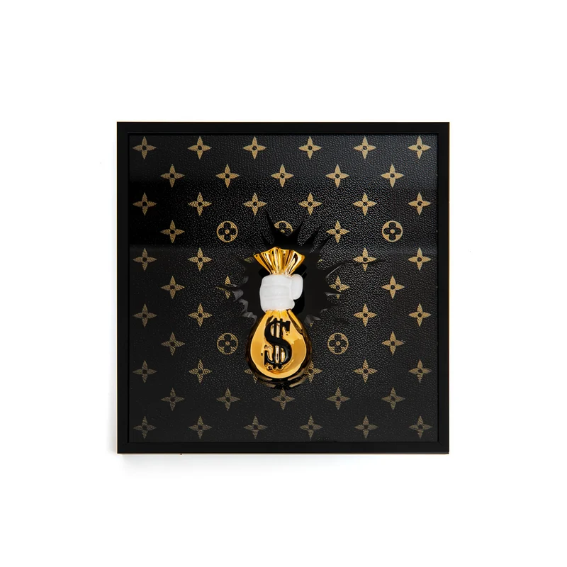 Quadro MONEY BAG LUXURY - 40X40
