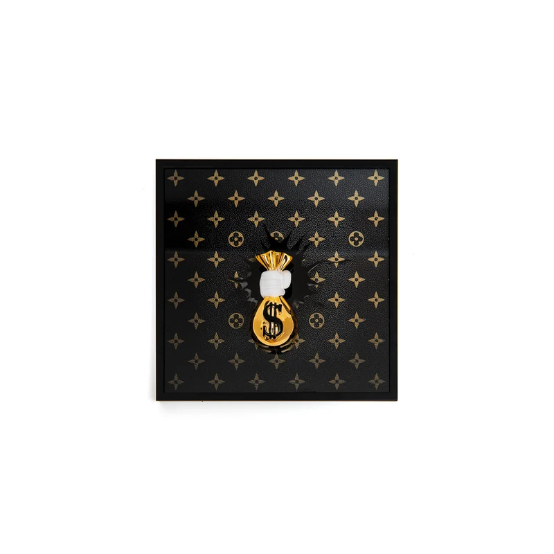 Quadro MONEY BAG LUXURY - 30X30