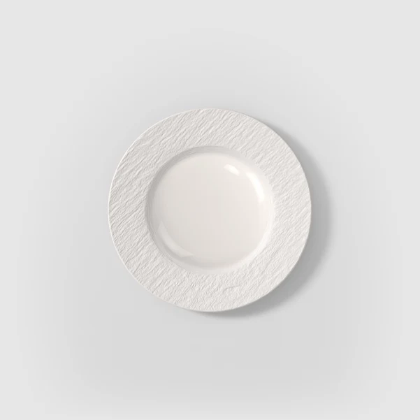 MANUFACTURE Piatto da dessert/ colazione - Bianco, Premium Porcelain
