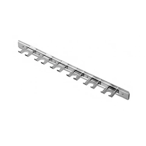 Supporto pale parete inox 6 posti