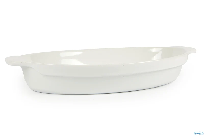 FAMILY CHEF PIROFILA BIANCA OVALE IMPILABILE 39,5X24X6