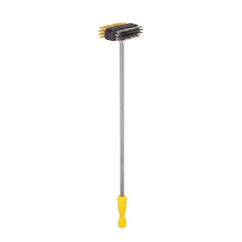 Spazzolone pulizia forni cm.90 con doppia setola inox e ottone