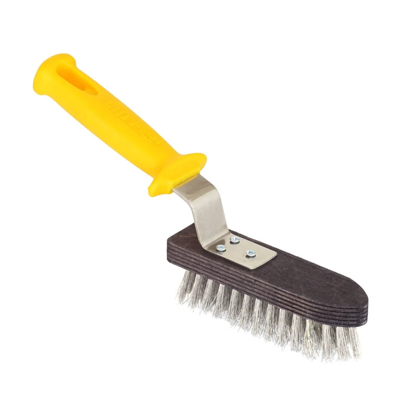 Spazzola griglia inox con manico
