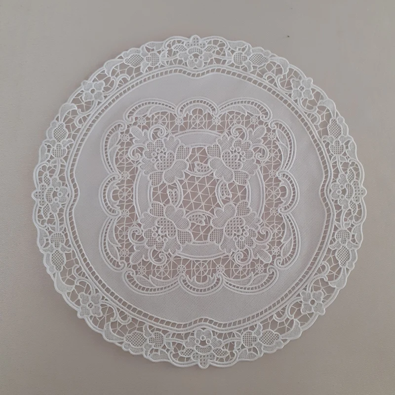 Pizzo pvc rotondo ø cm.25 riutilizzabile