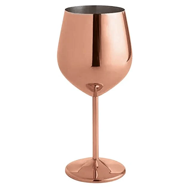 Bicchiere vino, Acciaio Inox - Rame