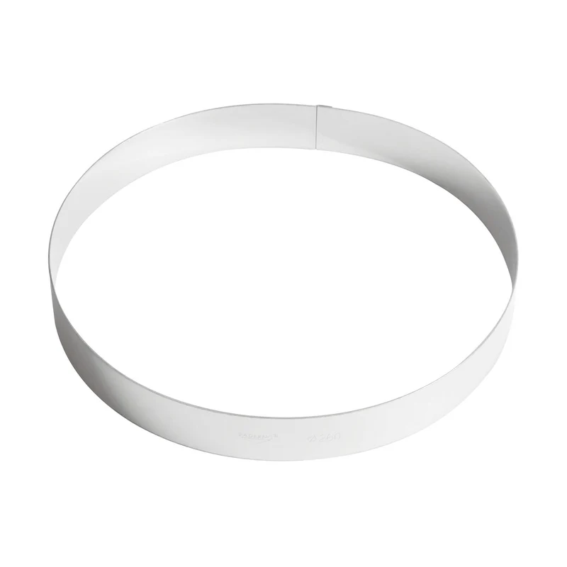 Anello Per Torte, Acciaio inox - 26,0 cm - h 3,5 cm