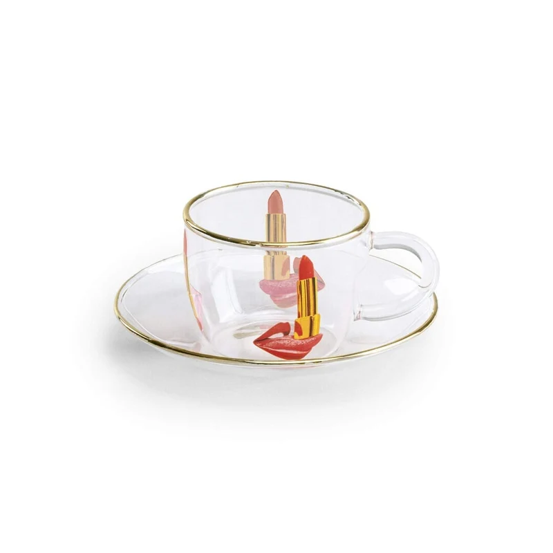 Coffee Cup Tongue - Tazzina in Vetro