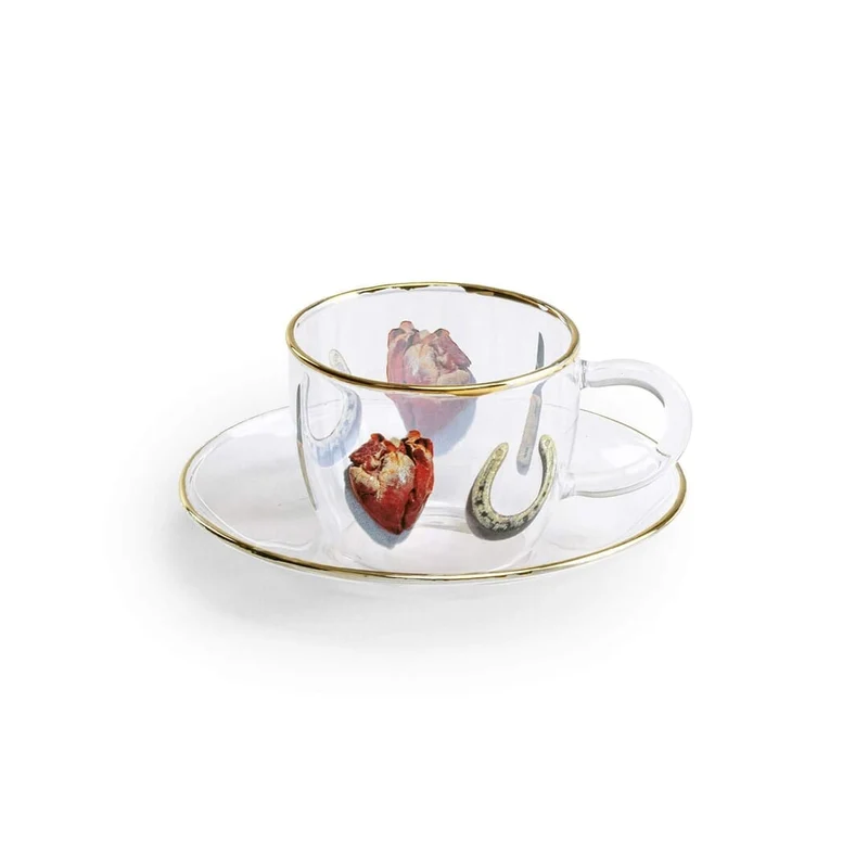 Coffee Cup I Love You / Tazzina in Vetro