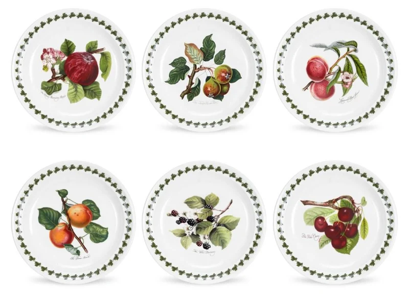 Portmeirion Pomona Set da 6 pezzi Piatto Frutta