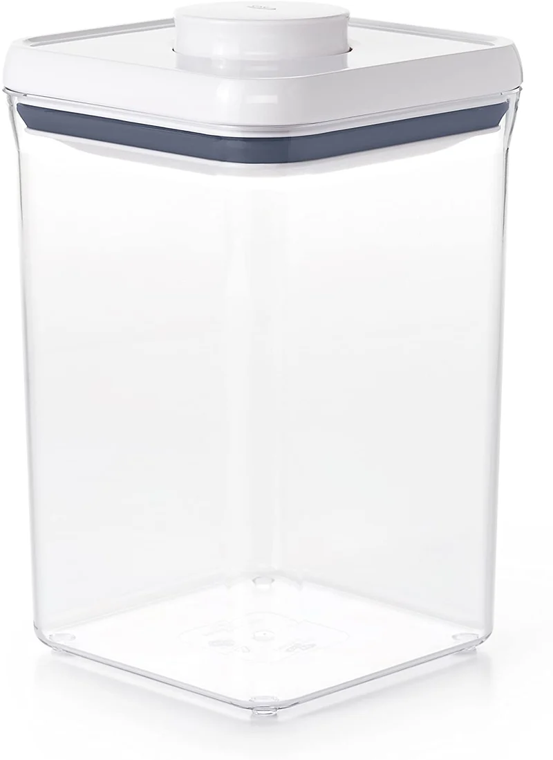 OXO Good Grips POP Contenitore Quadrato Grande, Trasparente