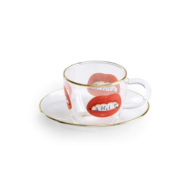Coffee Cup Shit - Tazzina in Vetro
