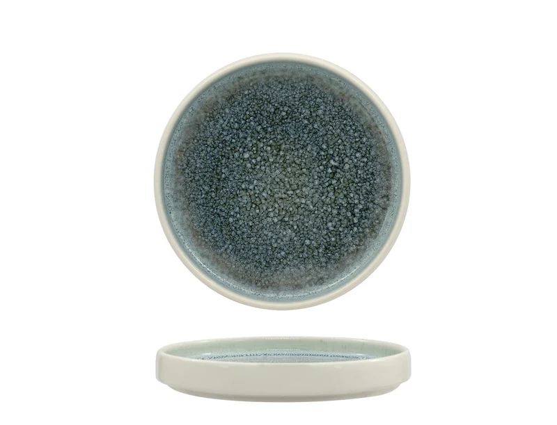 Piattino basso impilabile 13 cm Caldera Grey