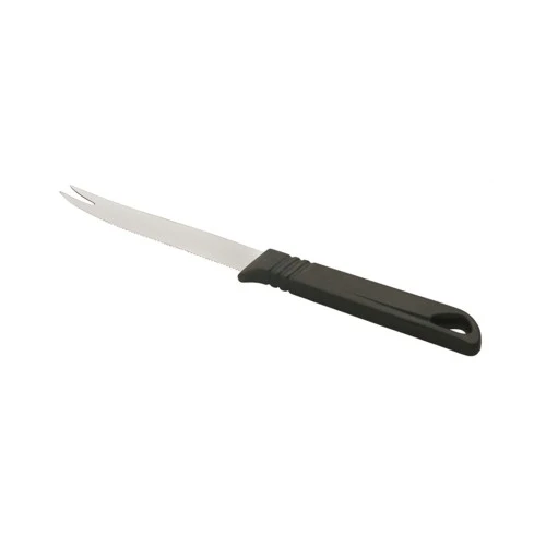 Coltello agrumi cm.11 con 2 punte e lama seghettata piazza