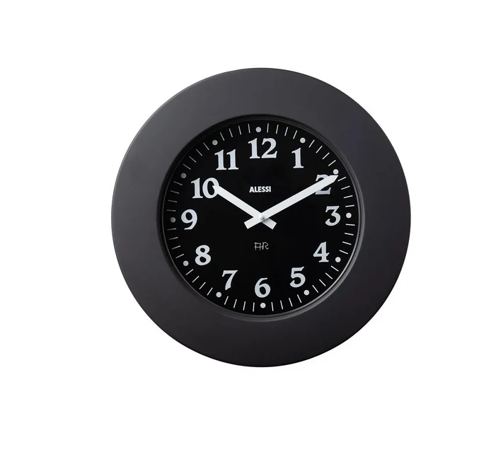 Momento - Orologio da parete / Nero