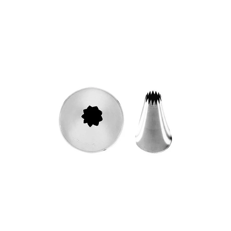 Bocchetta foro stella inox mm.13 punte 15