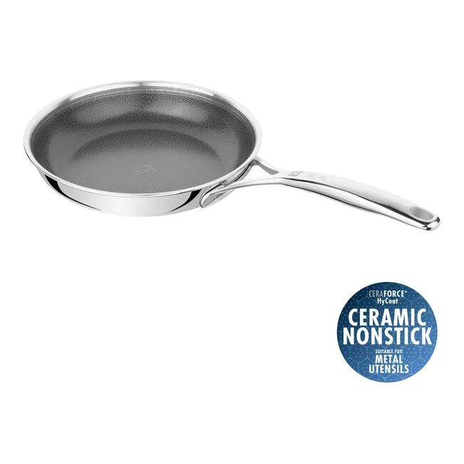 PEAK Padella in Acciaio Inox 18/10 -28 cm Ceraforce HyCoat