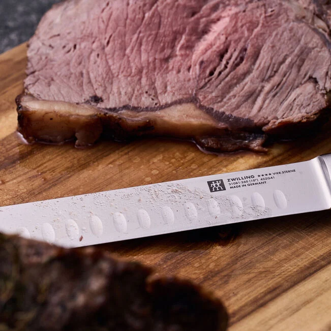 Coltello da prosciutto alveolato - 26 cm