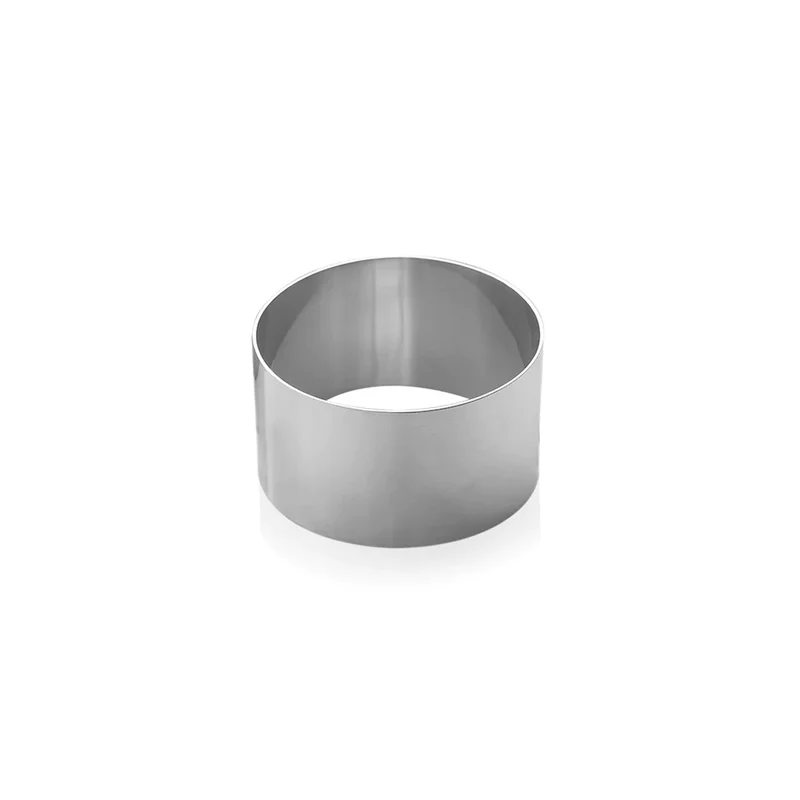 Fascia inox rotonda ø cm.12 h.4.5