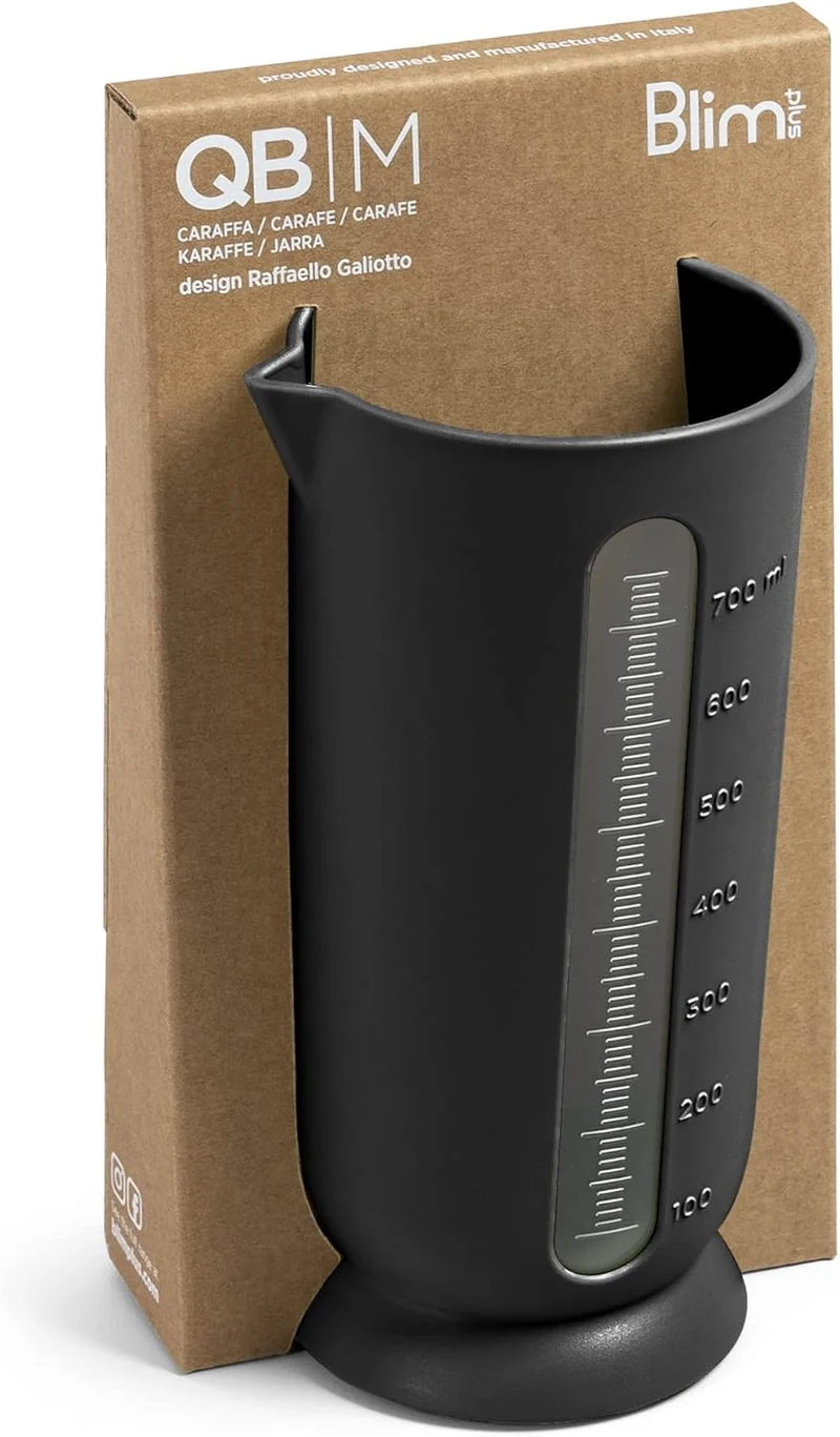 QB Caraffa Graduata - 700 ml Black Carbon