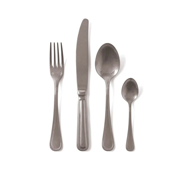 Sambonet - Contour Servizio tavola 24 posate in acciaio inox vintage