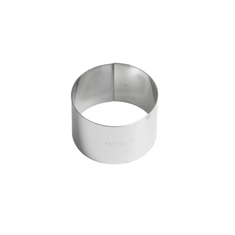 Fascia inox rotonda ø cm.6 h.4