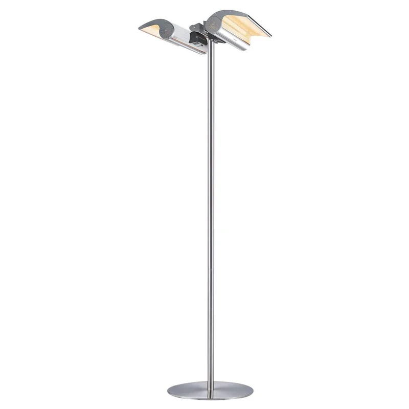 Stufa da Esterno Lampione ad Infrarossi 4000W Sined Grigio Seconda Scelta