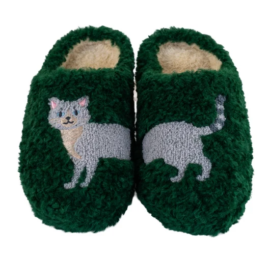 Pantofole morbide / Decoro Gatto -L/M