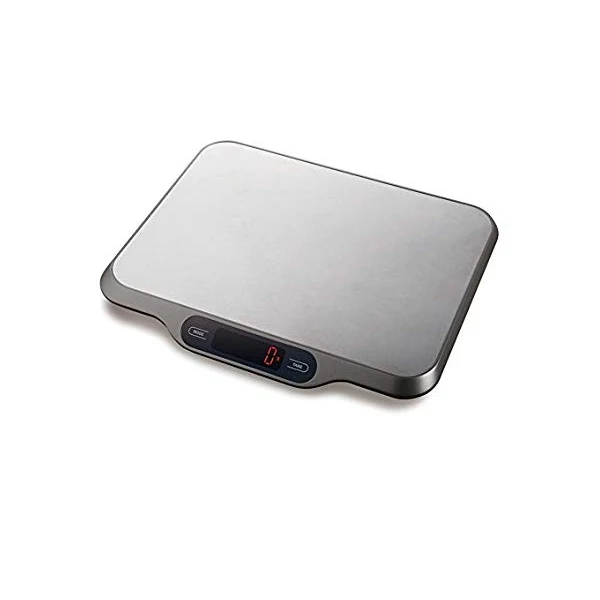 Bilancia digitale elettrica kg.15 divisione 1 grammo piatto inox