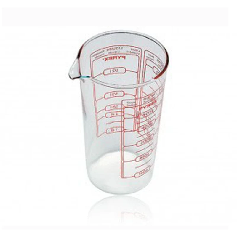 Caraffa vetro pyrex graduata lt.0.50 alta