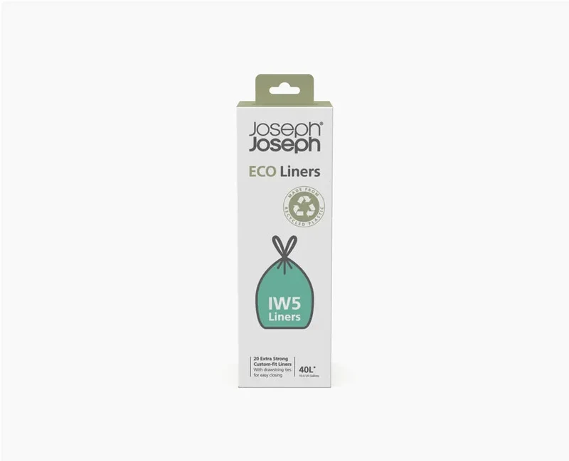 Joseph & Joseph - IW5 Sacchetti per pattumiere grigi da 40 litri