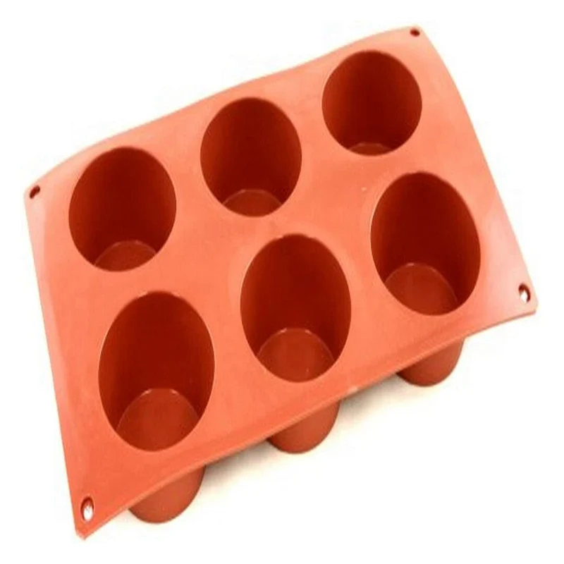 World Cuisine Stampo Antiaderente In Silicone Muffin Rosso