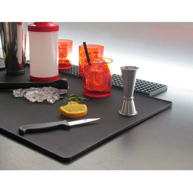 Tappetino bar tagliere flessibile cm.60x40 con bordino