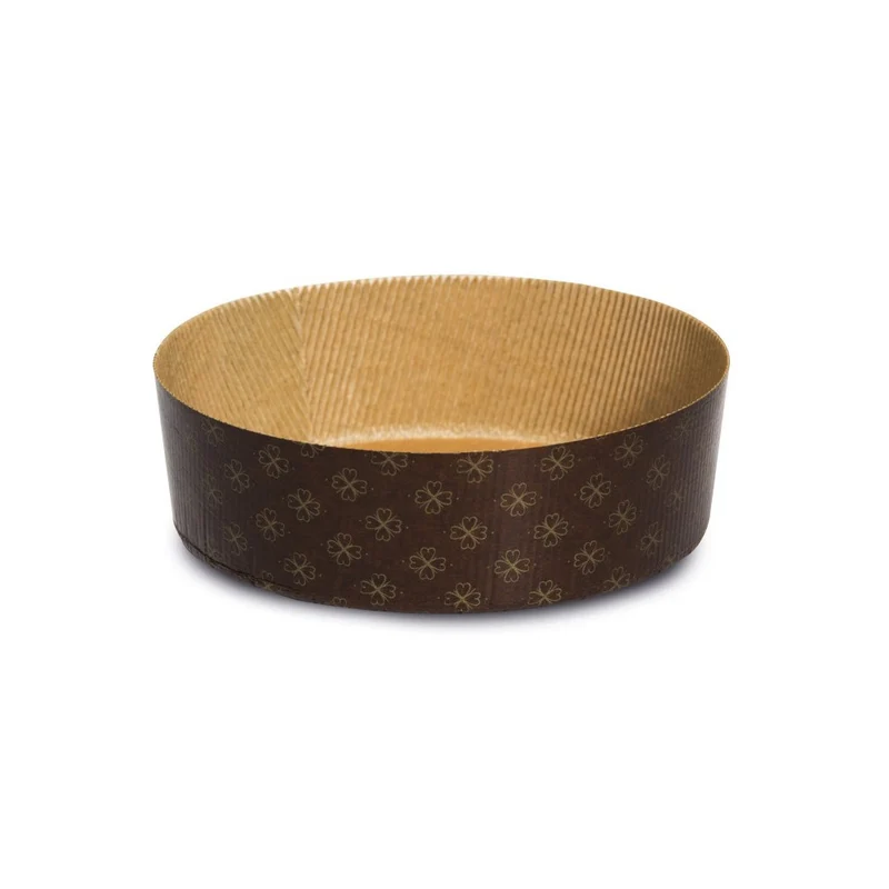 Stampo cottura panettone basso rigido gr.750 pezzi 10