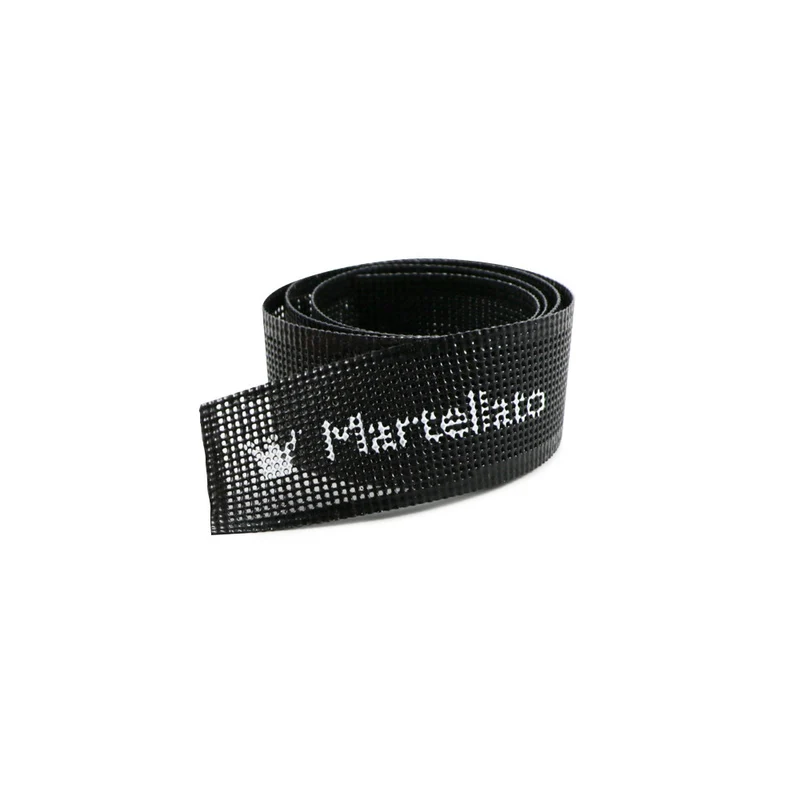 Fascia in silicone microforata per anelli inox da cm.22 a cm.24 h.3.5