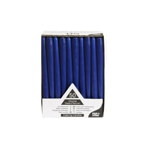 Candele gala cm.25 pz.50 blu