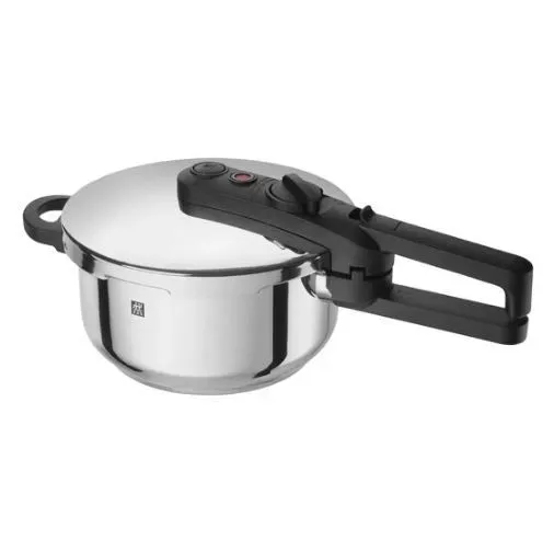 EcoQuick II Pentola a pressione - 22 cm, 18/10 acciaio inossidabile