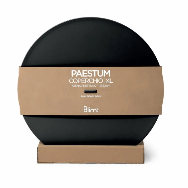 Coperchio Paestum XL 30 cm - Nero