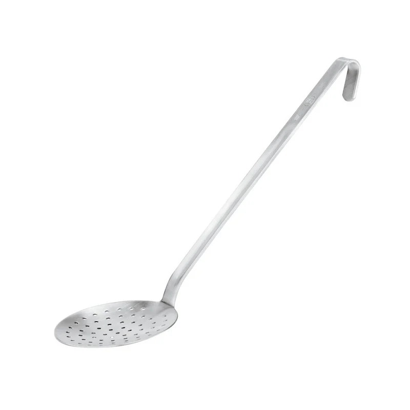 Schiumarola inox unipezzo ø cm.9 manico corto paderno