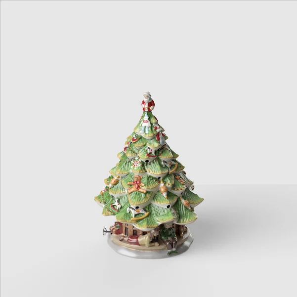 Christmas Toy's Carillon Natale multicolore, 22,5 x 22 x 30,5 cm, porcellana
