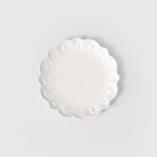 Toy's Delight Royal Classic Piatto da dessert/ colazione - Bianco, Ø23,3 c