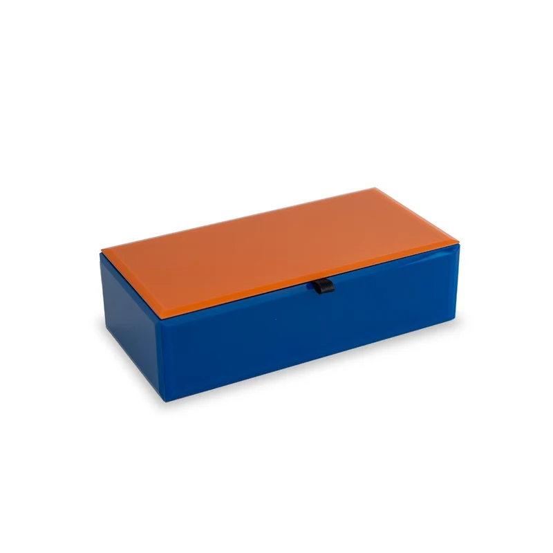 Cofanetto in vetro - 22 x 11 x 6,5 cm / Multicolor